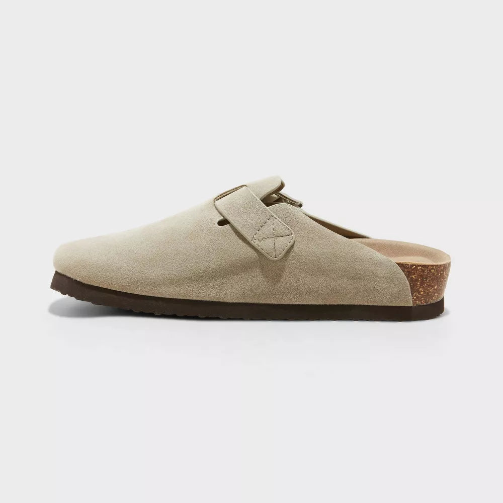NUVRA “Maison Suede Mule”