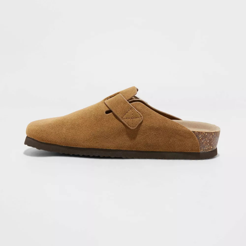 NUVRA “Maison Suede Mule”
