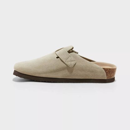 NUVRA “Maison Suede Mule”