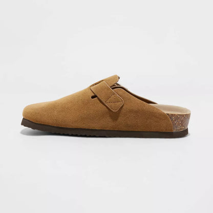 NUVRA “Maison Suede Mule”
