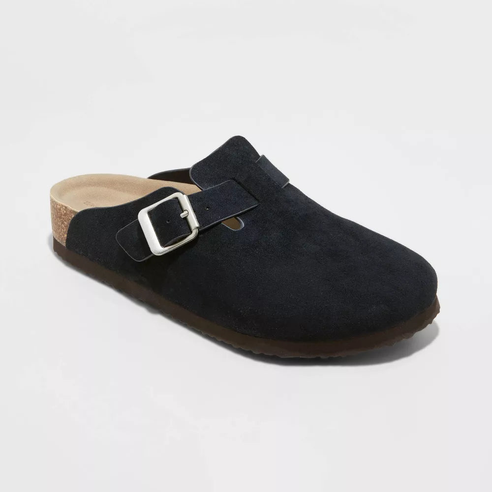 NUVRA “Maison Suede Mule”