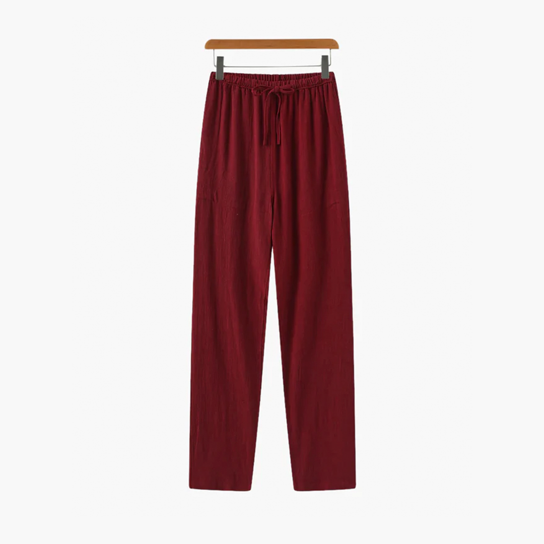 NUVRA - Siena Linen Trouser